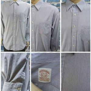 Brooks Brothers cotton 17.5-4 Dress Shirt White